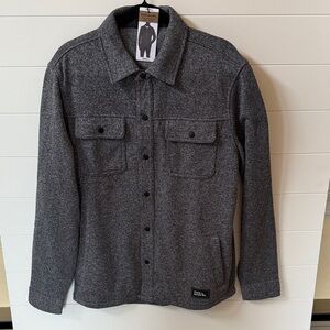 Eddie Bauer Charcoal Shirt Jacket